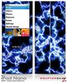 iPod Nano 4G Skin Electrify Blue