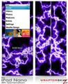 iPod Nano 4G Skin Electrify Purple