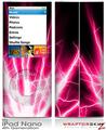 iPod Nano 4G Skin Lightning Pink