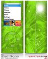 iPod Nano 4G Skin Stardust Green