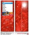 iPod Nano 4G Skin Stardust Red