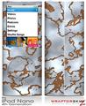 iPod Nano 4G Skin Rusted Metal