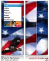 iPod Nano 4G Skin Ole Glory Bald Eagle