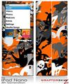 iPod Nano 4G Skin Halloween Ghosts