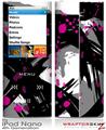 iPod Nano 4G Skin Abstract 02 Pink