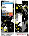 iPod Nano 4G Skin Abstract 02 Yellow