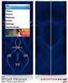 iPod Nano 4G Skin Abstract 01 Blue