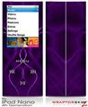 iPod Nano 4G Skin Abstract 01 Purple