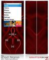 iPod Nano 4G Skin Abstract 01 Red
