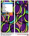 iPod Nano 4G Skin Crazy Dots 01