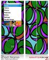 iPod Nano 4G Skin Crazy Dots 03