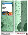 iPod Nano 4G Skin Feminine Yin Yang Green