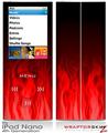 iPod Nano 4G Skin Fire Red