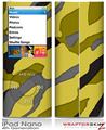 iPod Nano 4G Skin Camouflage Yellow