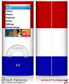 iPod Nano 4G Skin Red White and Blue