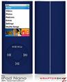 iPod Nano 4G Skin Solids Collection Navy Blue
