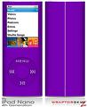 iPod Nano 4G Skin Solids Collection Purple