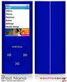 iPod Nano 4G Skin Solids Collection Royal Blue