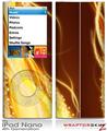 iPod Nano 4G Skin Mystic Vortex Yellow