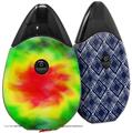 Skin Decal Wrap 2 Pack compatible with Suorin Drop Tie Dye VAPE NOT INCLUDED