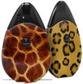 Skin Decal Wrap 2 Pack compatible with Suorin Drop Fractal Fur Giraffe VAPE NOT INCLUDED