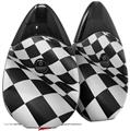 Skin Decal Wrap 2 Pack compatible with Suorin Drop Checkered Racing Flag VAPE NOT INCLUDED