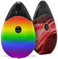 Skin Decal Wrap 2 Pack compatible with Suorin Drop Smooth Fades Rainbow VAPE NOT INCLUDED