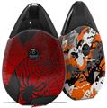 Skin Decal Wrap 2 Pack compatible with Suorin Drop Spider Web VAPE NOT INCLUDED