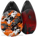 Skin Decal Wrap 2 Pack compatible with Suorin Drop Halloween Ghosts VAPE NOT INCLUDED