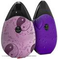 Skin Decal Wrap 2 Pack compatible with Suorin Drop Feminine Yin Yang Purple VAPE NOT INCLUDED