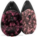 Skin Decal Wrap 2 Pack compatible with Suorin Drop Skulls Confetti Pink VAPE NOT INCLUDED