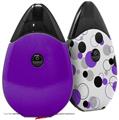 Skin Decal Wrap 2 Pack compatible with Suorin Drop Solids Collection Purple VAPE NOT INCLUDED
