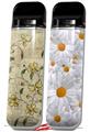 Skin Decal Wrap 2 Pack for Smok Novo v1 Flowers and Berries Yellow VAPE NOT INCLUDED