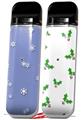 Skin Decal Wrap 2 Pack for Smok Novo v1 Snowflakes VAPE NOT INCLUDED