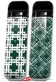 Skin Decal Wrap 2 Pack for Smok Novo v1 Boxed Hunter Green VAPE NOT INCLUDED