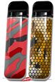 Skin Decal Wrap 2 Pack for Smok Novo v1 Camouflage Red VAPE NOT INCLUDED
