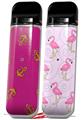 Skin Decal Wrap 2 Pack for Smok Novo v1 Anchors Away Fuschia Hot Pink VAPE NOT INCLUDED