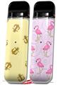Skin Decal Wrap 2 Pack for Smok Novo v1 Anchors Away Yellow Sunshine VAPE NOT INCLUDED