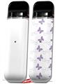 Skin Decal Wrap 2 Pack for Smok Novo v1 Solids Collection White VAPE NOT INCLUDED