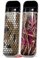 Skin Decal Wrap 2 Pack for Smok Novo v1 HEX Mesh Camo 01 Tan VAPE NOT INCLUDED