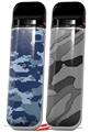 Skin Decal Wrap 2 Pack for Smok Novo v1 WraptorCamo Digital Camo Navy VAPE NOT INCLUDED