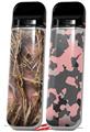 Skin Decal Wrap 2 Pack for Smok Novo v1 WraptorCamo Grassy Marsh Camo Pink VAPE NOT INCLUDED