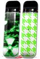 Skin Decal Wrap 2 Pack for Smok Novo v1 Radioactive Green VAPE NOT INCLUDED