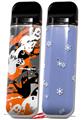 Skin Decal Wrap 2 Pack for Smok Novo v1 Halloween Ghosts VAPE NOT INCLUDED