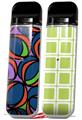 Skin Decal Wrap 2 Pack for Smok Novo v1 Crazy Dots 02 VAPE NOT INCLUDED