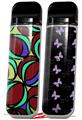 Skin Decal Wrap 2 Pack for Smok Novo v1 Crazy Dots 04 VAPE NOT INCLUDED