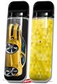 Skin Decal Wrap 2 Pack for Smok Novo v1 2010 Camaro RS Yellow VAPE NOT INCLUDED