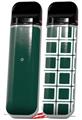 Skin Decal Wrap 2 Pack for Smok Novo v1 Solids Collection Hunter Green VAPE NOT INCLUDED