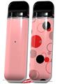 Skin Decal Wrap 2 Pack for Smok Novo v1 Solids Collection Pink VAPE NOT INCLUDED