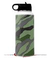 Skin Wrap Decal compatible with Hydro Flask Wide Mouth Bottle 32oz Camouflage Green (BOTTLE NOT INCLUDED)